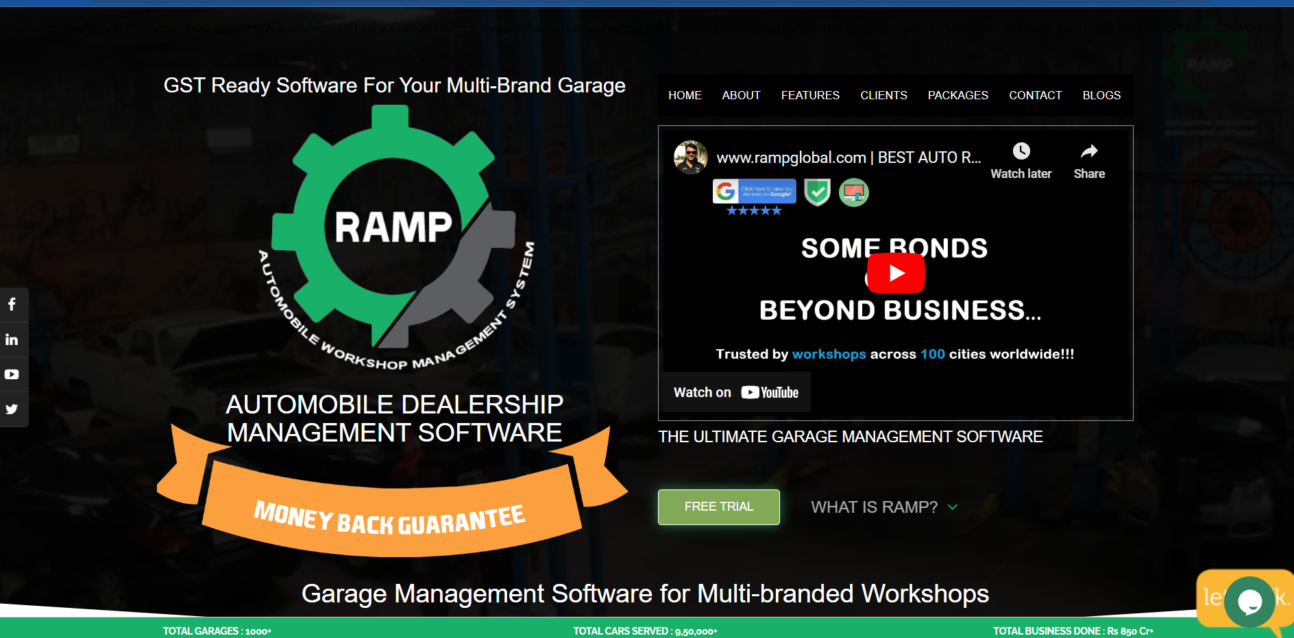 RAMP WORKSHOP SOFTWARE