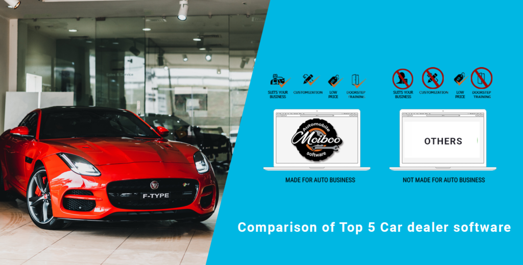 Comparison of Top 5 Car dealer software