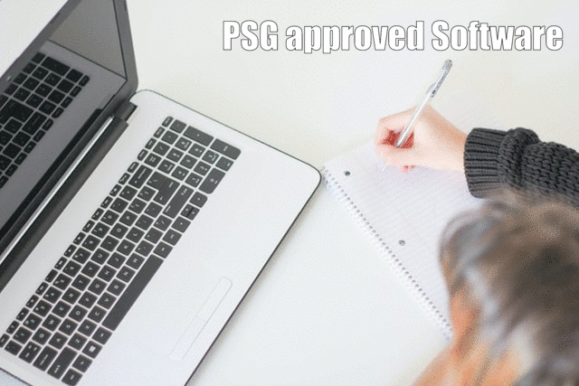 PSG approved Software