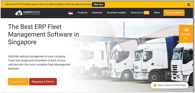 vehicle managing software