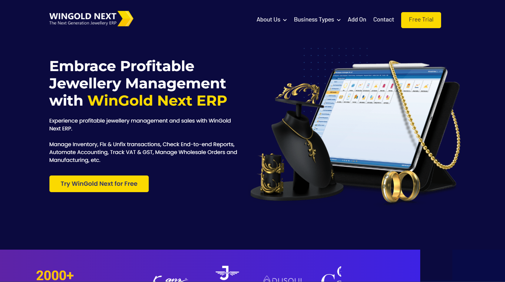 Wingold next jewellery software