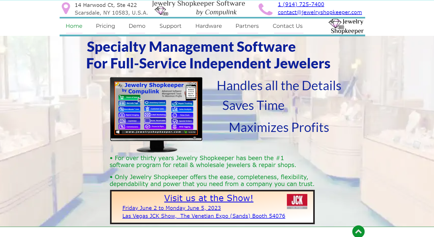 jewelry shopkeeper software