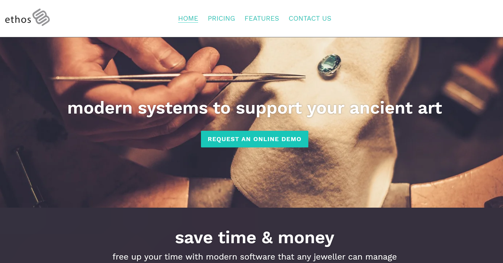 Ethos jewellery software