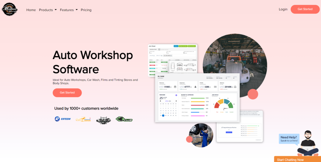 moiboo auto workshop software us