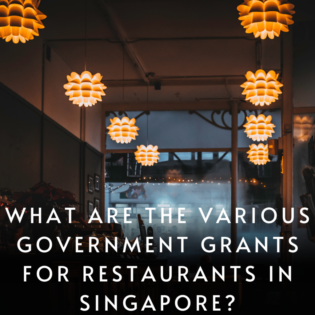 government grants for restaurants