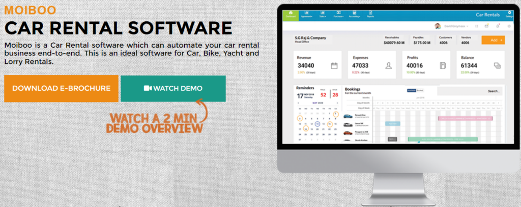 Car rental software