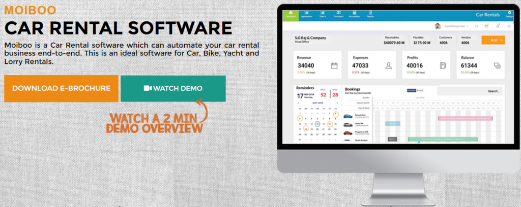 car rental software